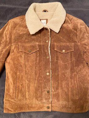 Twik by Simons Sherpa Suede Jacket | Unisex